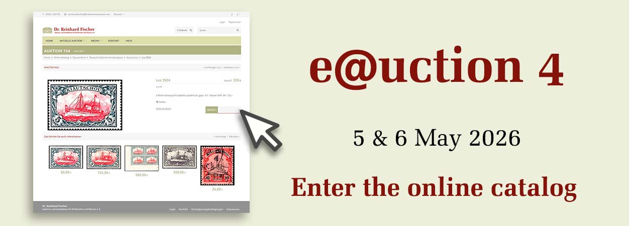 Lots of e-auction 4 on 5-6 May 2026 - Enter the online catalog