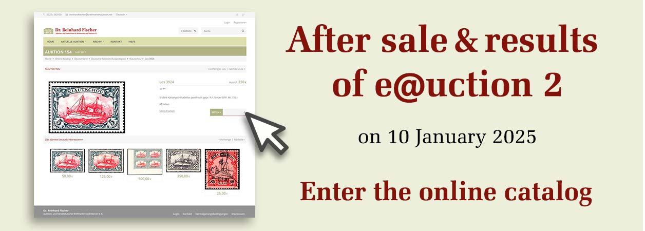 After sale and results of the auction on 10 January 2025 - Enter the online catalog